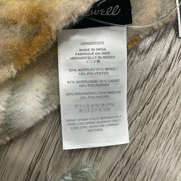 Madewell Barwell Plaid Oversized Scarf - Picture 3 of 3